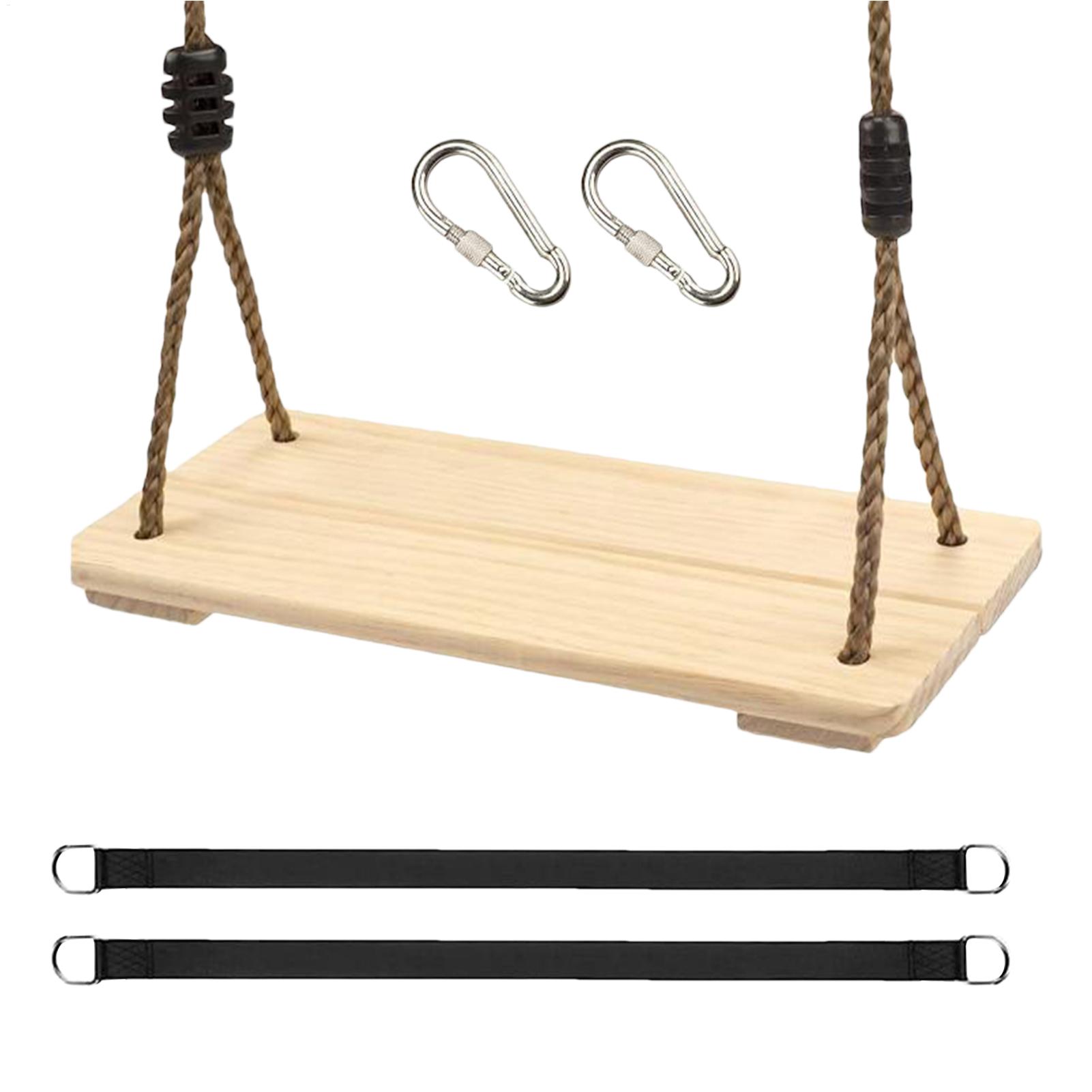Heavy Equipment Games - Holzschaukel, Holzbaumschaukeln für Kleinkinder, sensorische Spielstühle,