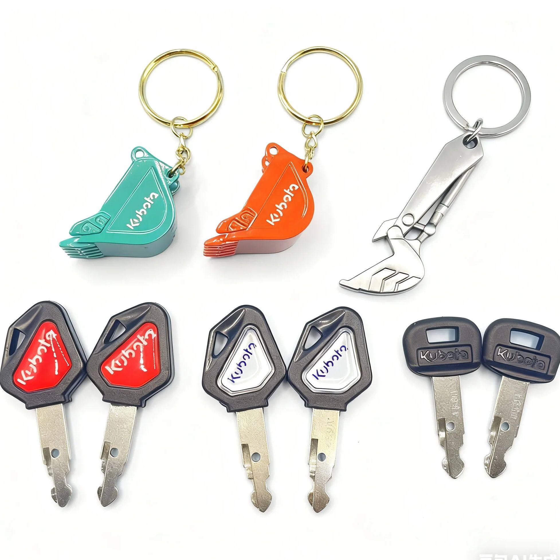 Heavy Equipment Keychain - 2 Stücke Schwere Ausrüstung 459A Zündschlüssel