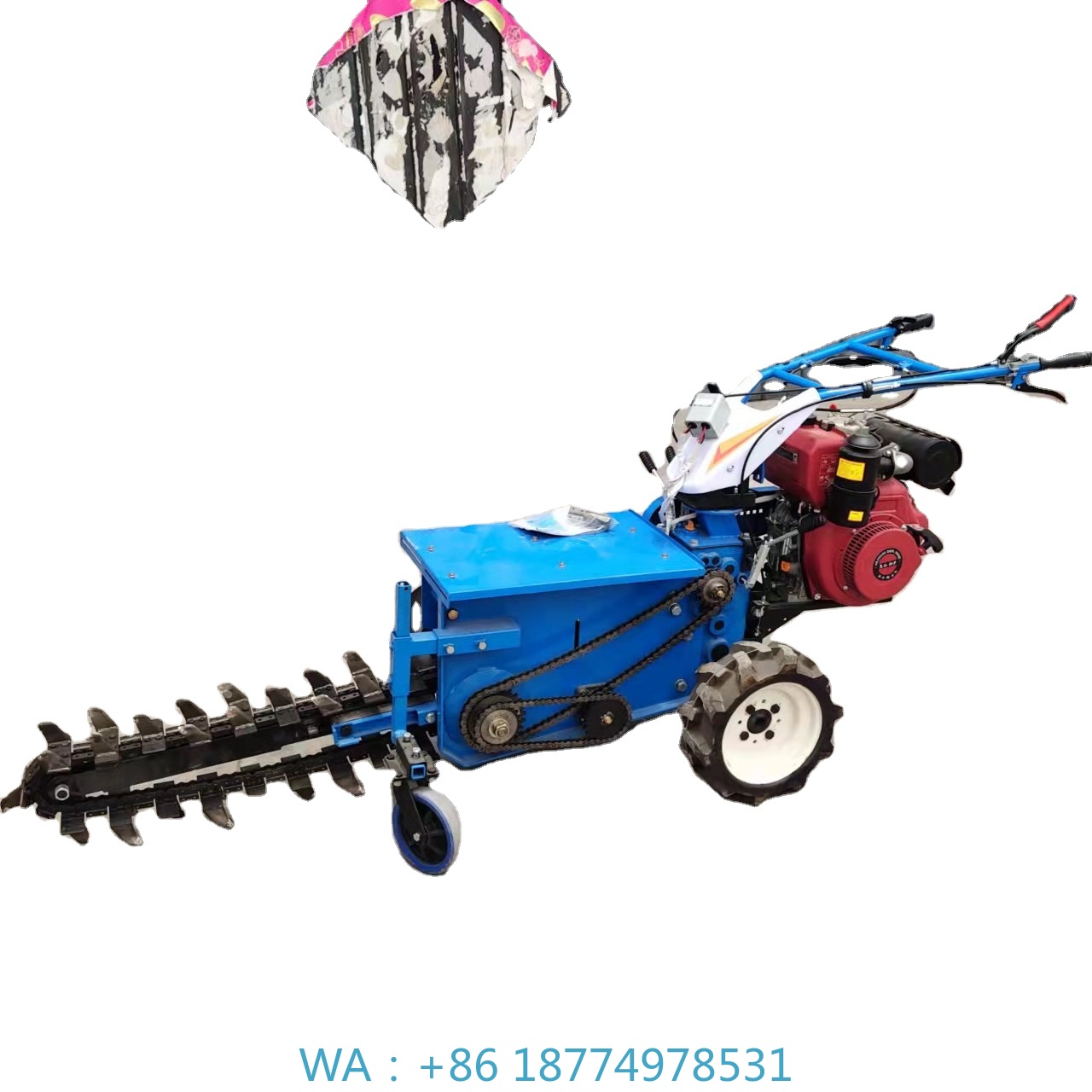 Trencher Machine Small - für Cable Ditching Home Use Agricultural