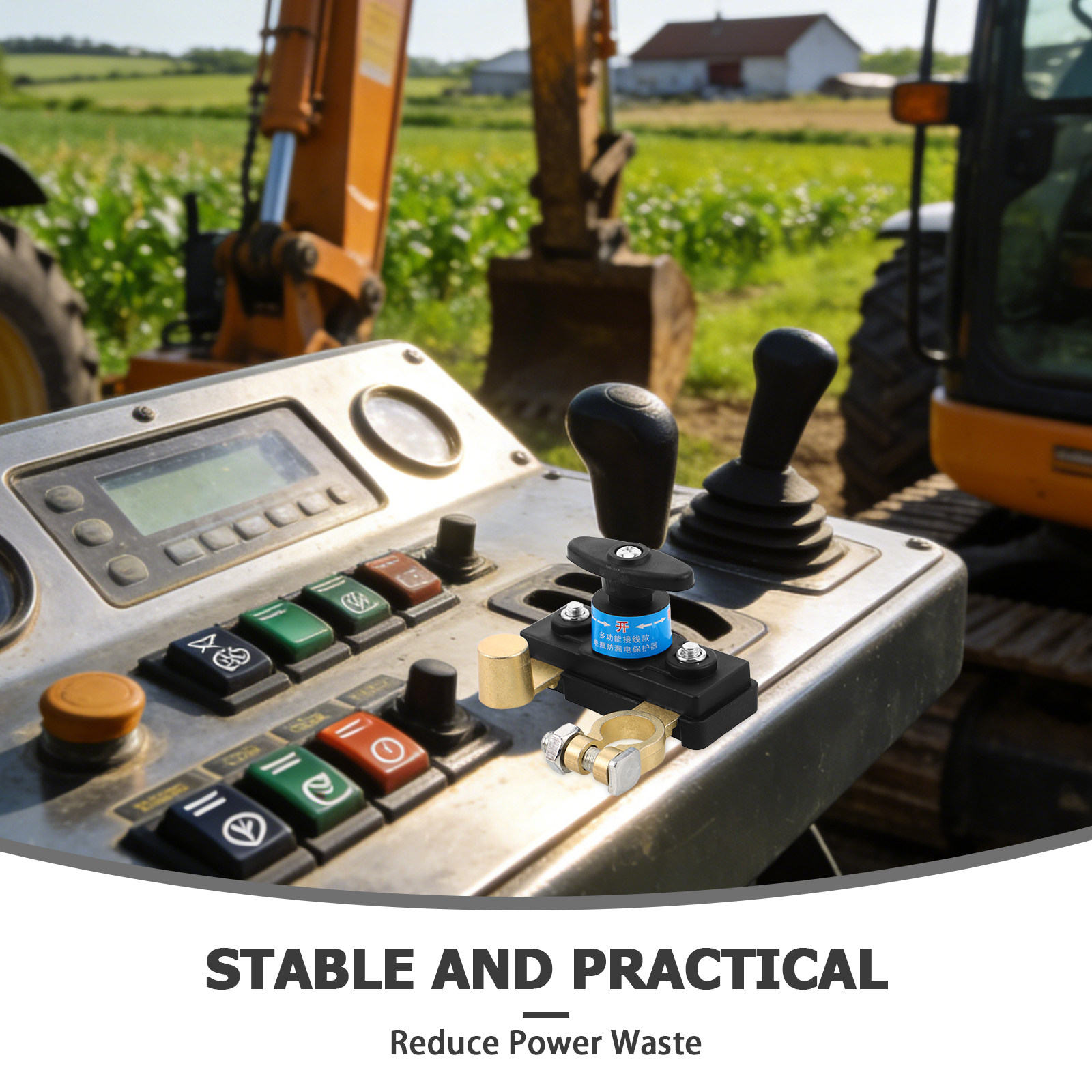 Heavy Equipment Manufacturers - RV-Batterietrennschalter, Hochleistungs-Abschaltschalter für LKW, Traktoren, Boote,