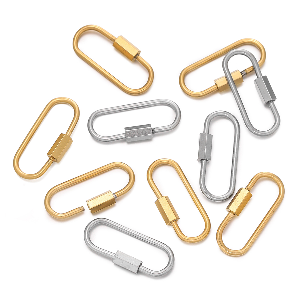 Heavy Equipment Manufacturers - 5 stücke Edelstahl Quick Link Ring