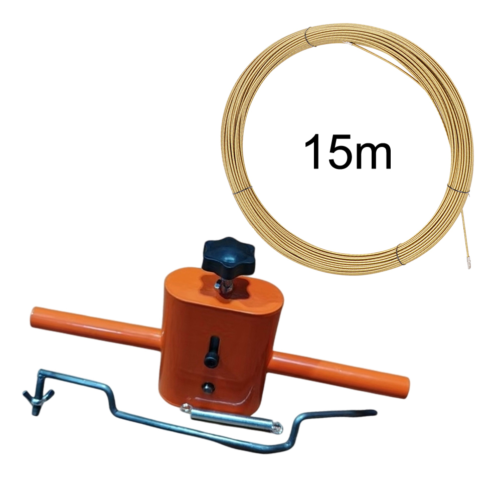 Pipe Threading Machine - Automatische Wandverdrahtungsmaschine, 15 Fuß Kabelzieher, Rohrgewindeschneidegerät