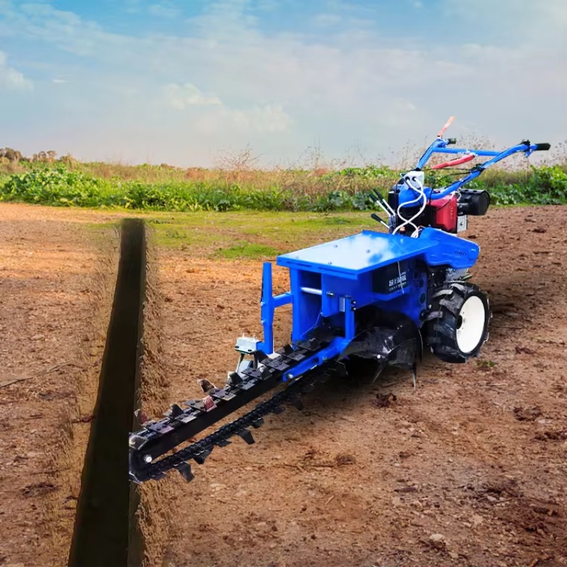 Trencher Machine Small - Hochwertige kleine Grabenfräskette zum Verkauf –
