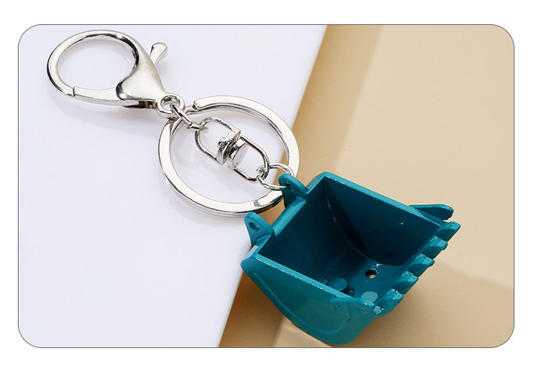 Neue kreative Metall bagger Sc – Heavy Equipment Keychain Bewertung und Preis