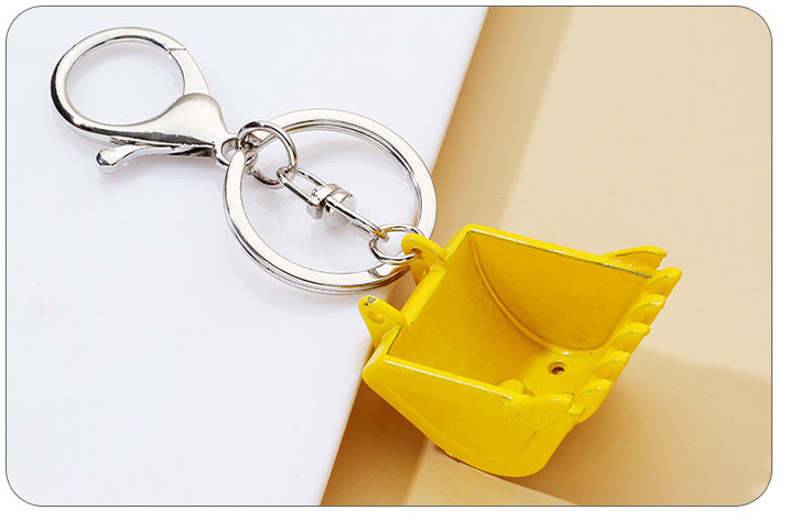 Neue kreative Metall bagger Sc – Heavy Equipment Keychain Bewertung und Preis