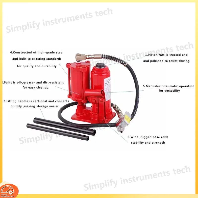 5 Tonnen Pneumatischer Lufthyd – Heavy Equipment Jack Bewertung und Preis