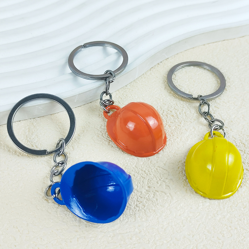 Kreativer Schutzhelm-Schlüssel – Heavy Equipment Keychain Bewertung und Preis