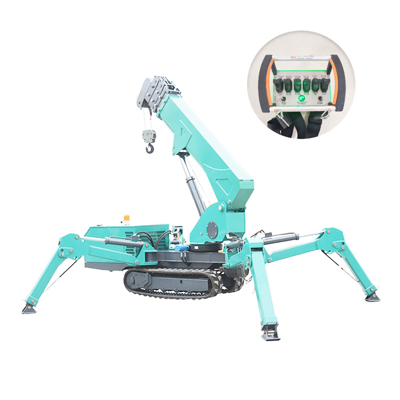 7T Hydraulischer Spinnenkran M – Compact Crawler Boom Lift Bewertung und Preis