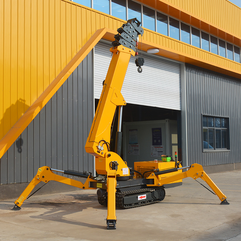 7T Hydraulischer Spinnenkran M – Compact Crawler Boom Lift Bewertung und Preis