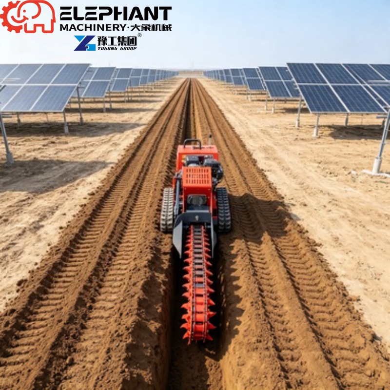 Kettenbagger, Mini-Raupenbagge – Trencher Machine Small Bewertung und Preis