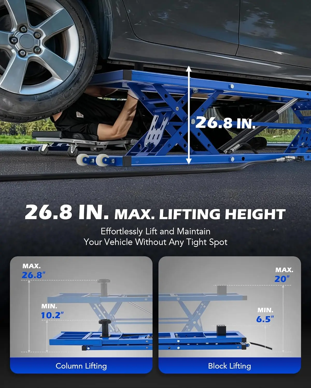 Orion Motor Tech Tragbare Auto – Heavy Equipment Jack Bewertung und Preis