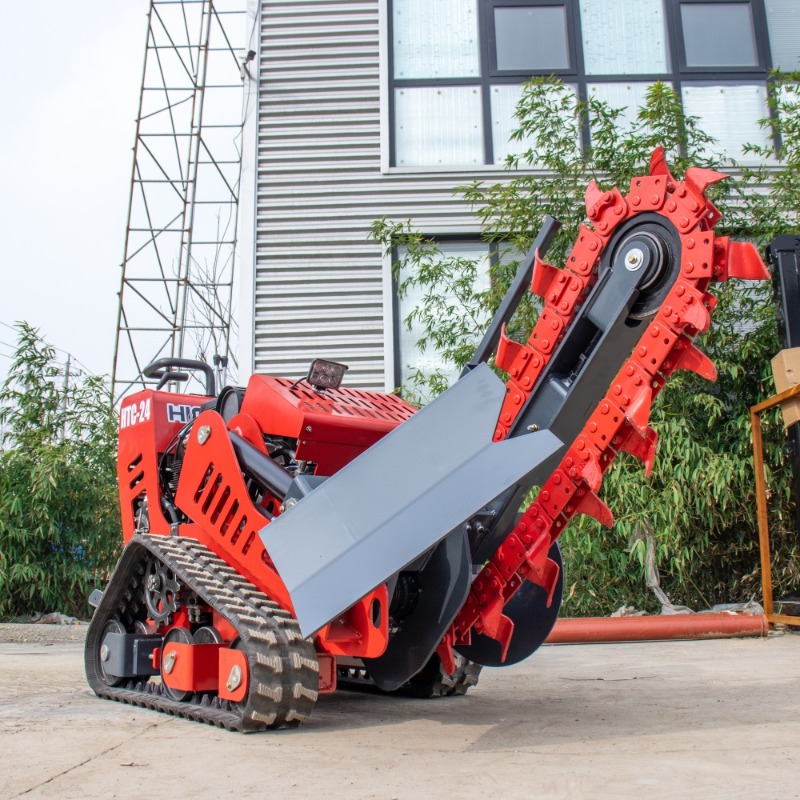 Gummiketten-Grabenfräse Kleine – Trencher Machine Small Bewertung und Preis