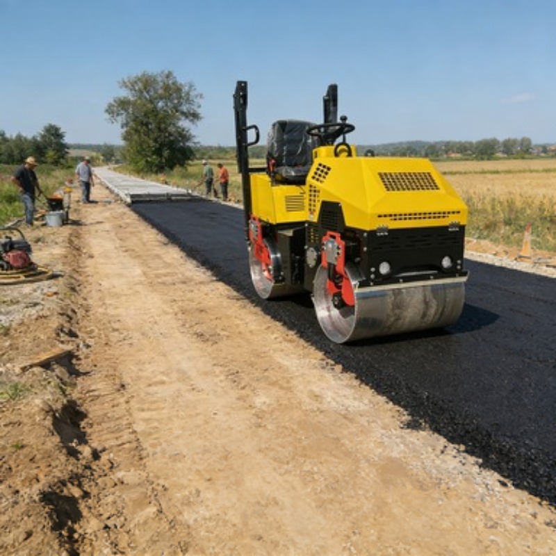 Einzel-Trommel-Straßenwalze Vi – Heavy Equipment For Construction Bewertung und Preis