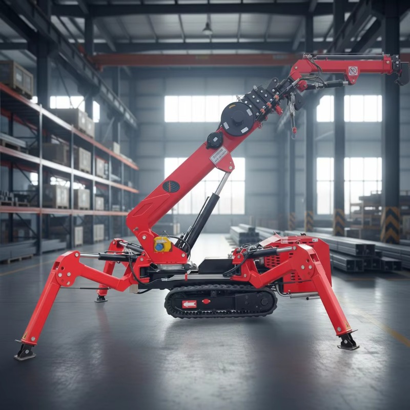 6-Tonnen Hydraulischer Telesko – Compact Crawler Boom Lift Bewertung und Preis