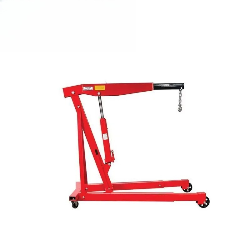 Tragbarer 1T Motorwerkstattkra – Heavy Equipment Jack Stands Bewertung und Preis