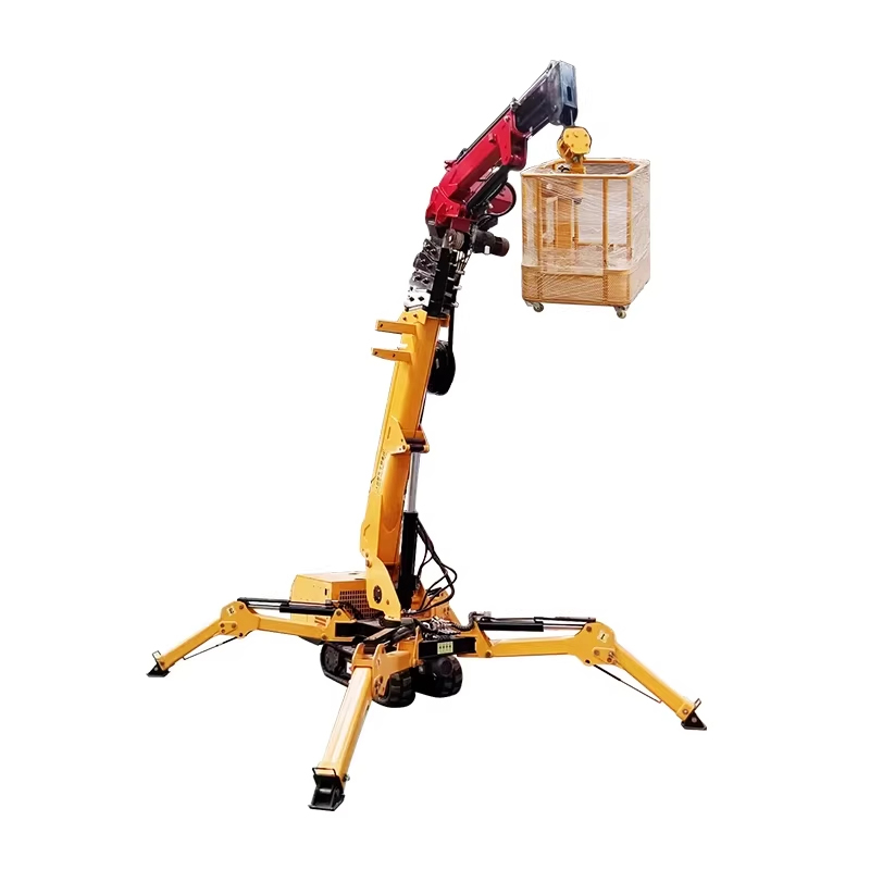 Raupenkran Kompakter Hydraulis – Compact Crawler Boom Lift Bewertung und Preis